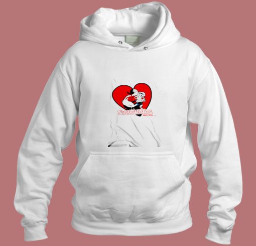 Sweethearts Olive Oyl And Popeye Aesthetic Hoodie Style