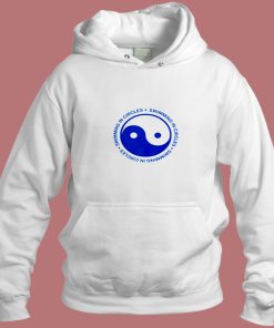 Swimming In Circles Ying Yang Aesthetic Hoodie Style