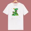 T Rex Christmas Xmas 80s T Shirt