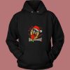 Tasmanian Bah Humbug Tongue Christmas 80s Hoodie