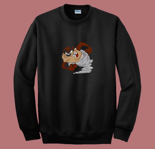 Tasmanian Devil Spinning Fast 80s Sweatshirt