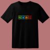 Tennis Periodic Table Gaming 80s T Shirt