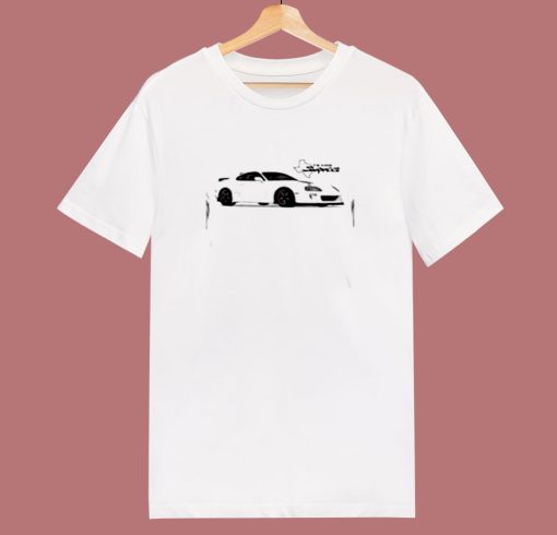 Texas Supras White Cartoon 80s T Shirt