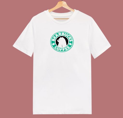 The Coffee Bear 80s T Shirt