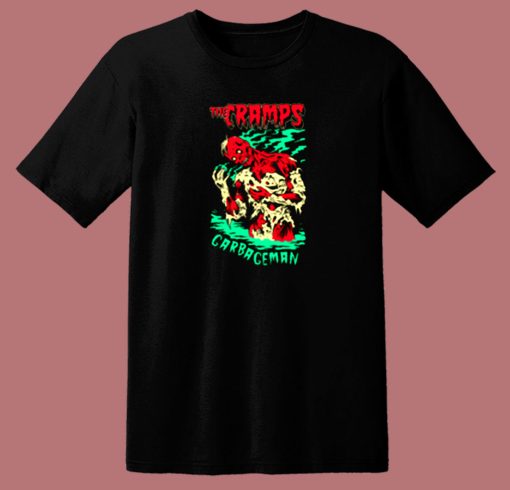 The Cramps Garbageman 80s T Shirt