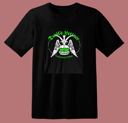 The Devils Lettuce Vegetable Farm 80s T Shirt