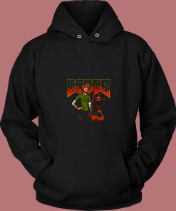 The Dynamic Doom Duo Scooby Doo 80s Hoodie