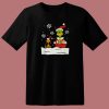 The Grinch And Dog Stole Christmas Funny 80s T Shirt