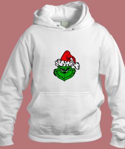 The Grinch Face Aesthetic Hoodie Style