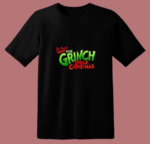 The Grinch Stole Christmas Single Stitch 80s T Shirt