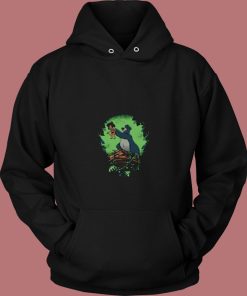 The Jungle Book Baloo And Mowgli Lion King 80s Hoodie