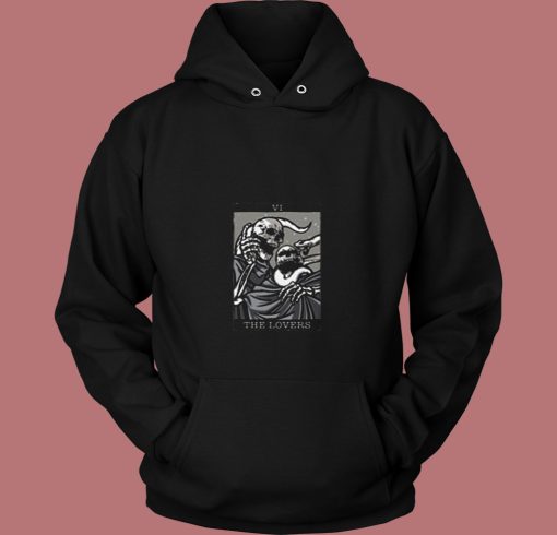 The Lovers Tarot Card 80s Hoodie