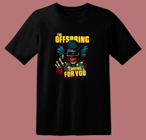 The Offspring Coming For You Retro 80s T Shirt