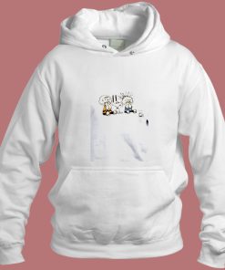 The Peanuts Movie Cartoon Scared Boos Aesthetic Hoodie Style