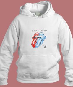 The Rolling Stones Tokyo 1990 Aesthetic Hoodie Style