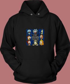 The Schwifty Bunch Friends Parody 80s Hoodie