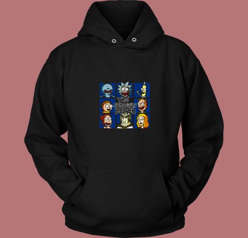 The Schwifty Bunch Friends Parody 80s Hoodie