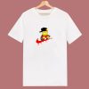 The Simpsons Bart Jordan Swoosh 80s T Shirt