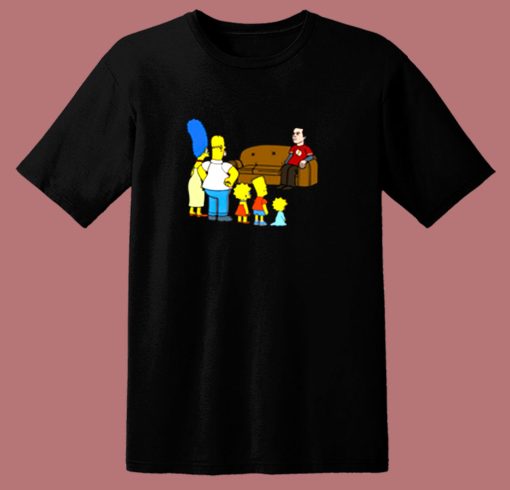 The Simpsons Sheldon Cooper 80s T Shirt