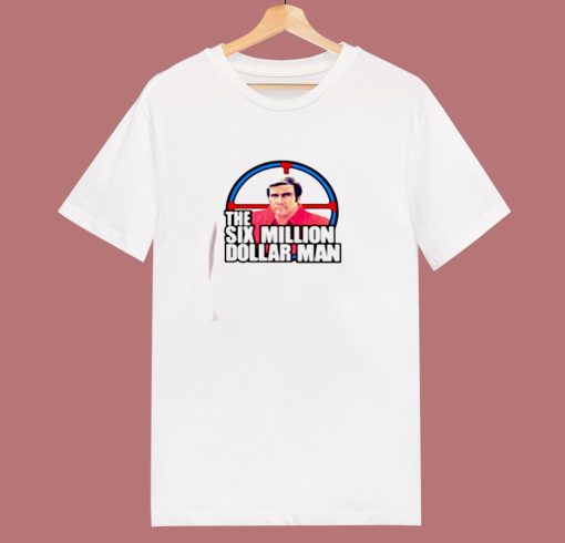 The Six Million Dollar Man 80s T Shirt