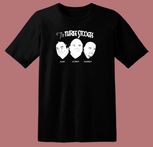 The Three Stooges Gar Jimmy Johnny 80s T Shirt