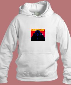 The Weeknd Starboy Album Cover Aesthetic Hoodie Style