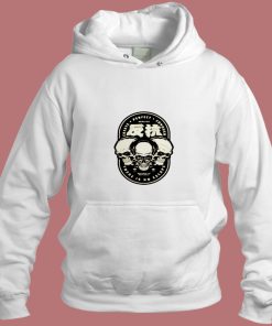 There Is No Escape Badass Skull Logo Punk Rebel Vector Aesthetic Hoodie Style