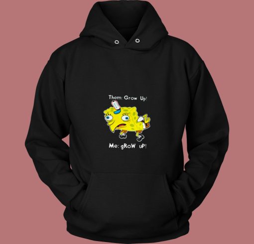 They Grow Up Classic 80s Hoodie