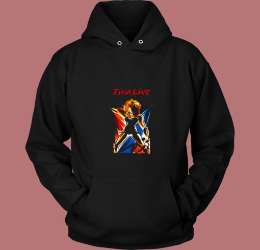 Tina Turner Live Single Concert 80s Hoodie