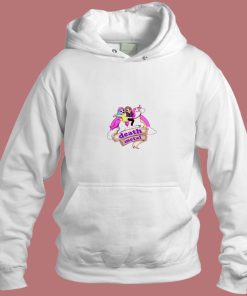 Toki And Dr Rockzo Riding Unicorn Death Metal Aesthetic Hoodie Style