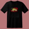 Tractor American Flag Farming Vehicles Cars 80s T Shirt