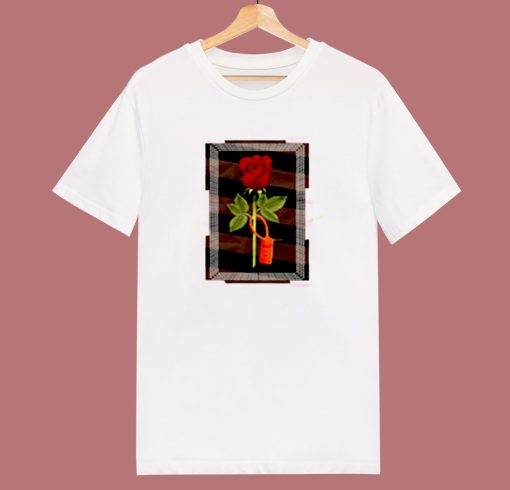 Travis Scott 1 Redrum Rose 80s T Shirt