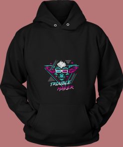 Trouble Maker Retro Gremlins Monster 80s Hoodie