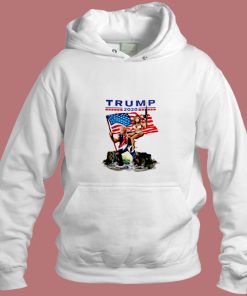 Trump Drain The Swamp With Melania Aesthetic Hoodie Style