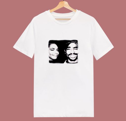 Tupac And Aaliyah 80s T Shirt