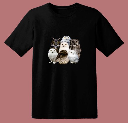 Types Of Owl 80s T Shirt