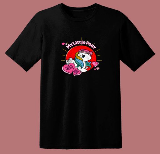 Unicorn Create Love My Little Pony 80s T Shirt