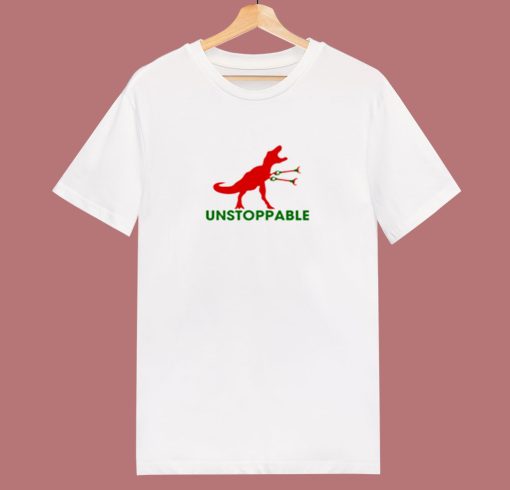 Unstoppable T Rex 80s T Shirt