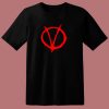 V For Vendetta Movie Symbol 80s T Shirt