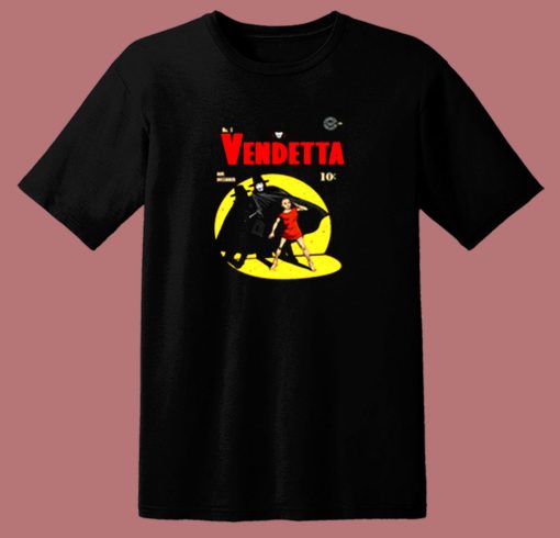 V For Vendetta Warrior Gotham Parody 80s T Shirt