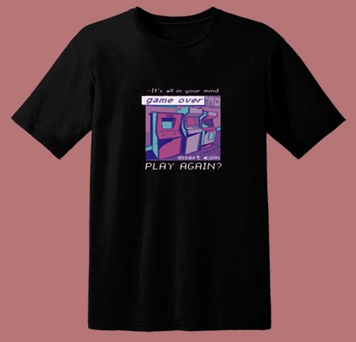 Vaporwave Game Over 80s T Shirt