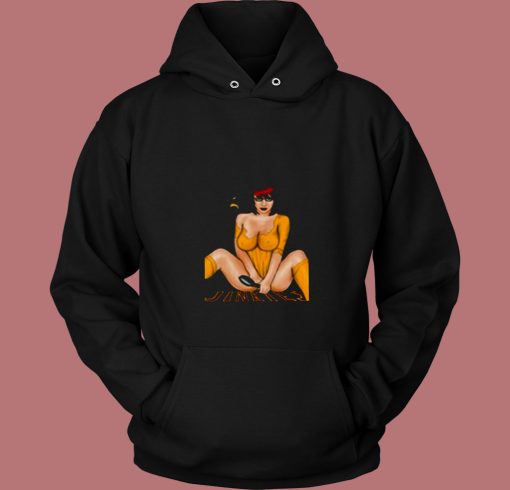 Velma Ghost Halloween Scooby Doo 80s Hoodie