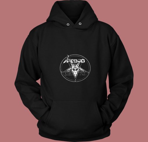 Venom Thrash Metal 80s Hoodie