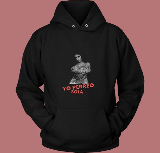 Vintage Bad Bunny Yo Perreo Sola 80s Hoodie