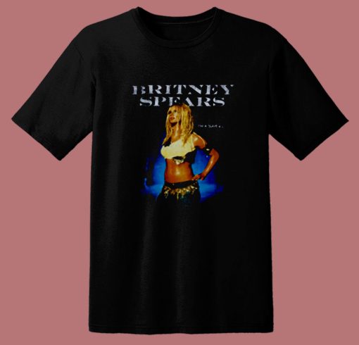 Vintage Britney Spears Im A Slave 4 U 80s T Shirt