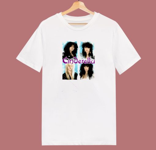 Vintage Cinderella Rock Music 80s T Shirt