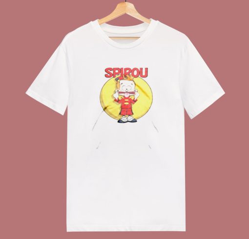 Vintage Comedy Little Spirou 80s T Shirt