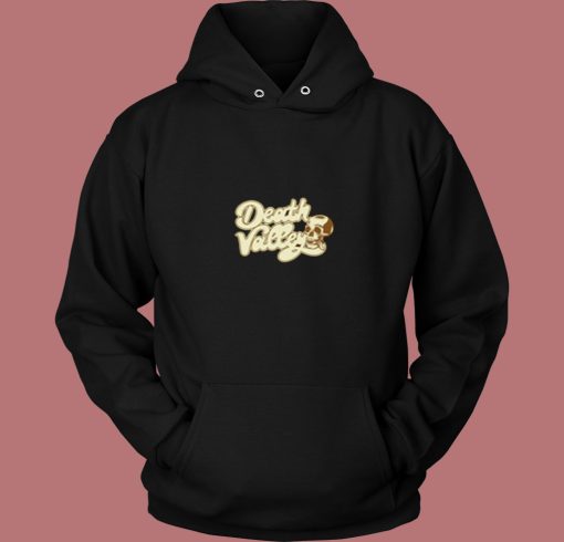 Vintage Death Valley Skull 80s Hoodie