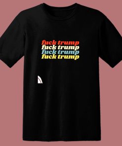 Vintage Fuck Trump 80s T Shirt