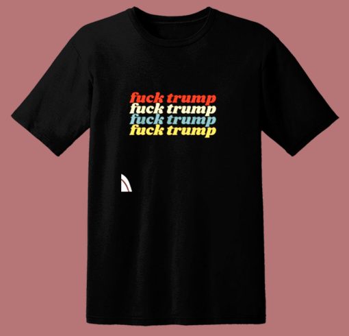 Vintage Fuck Trump 80s T Shirt